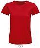 Camiseta Organica Pioneer Mujer Sols - Color Rojo